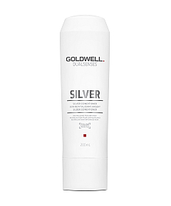 Goldwell Dualsenses Silver Conditioner - Корректирующий кондиционер для седых и светлых волос 200 мл